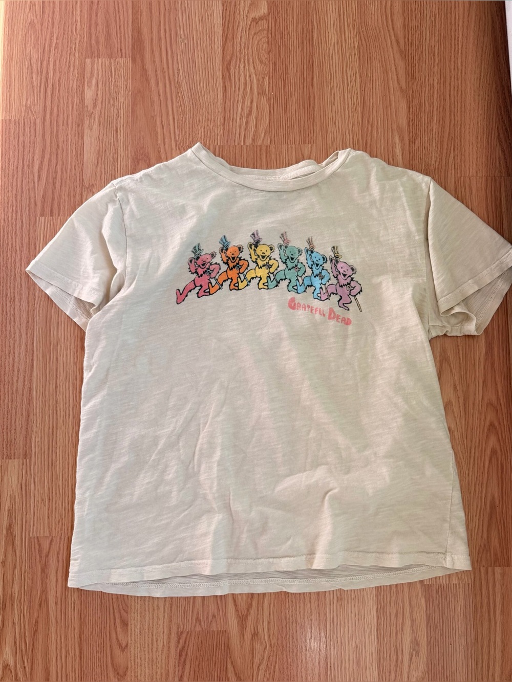 Grateful Dead Lucky brand Cream Graphic Tee